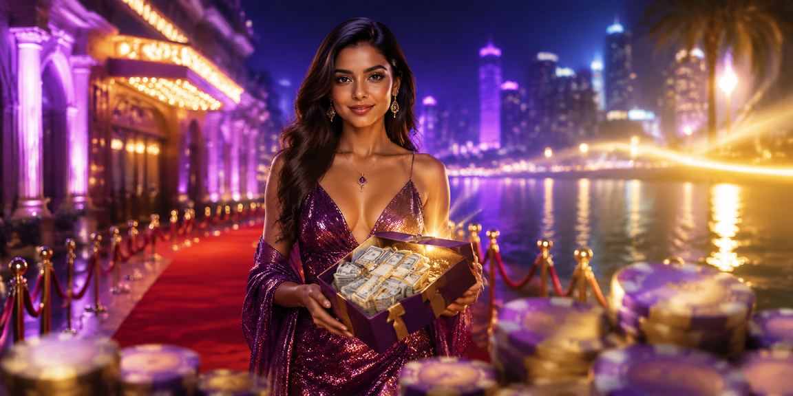 Live casino dealer welcoming Indian online casino players